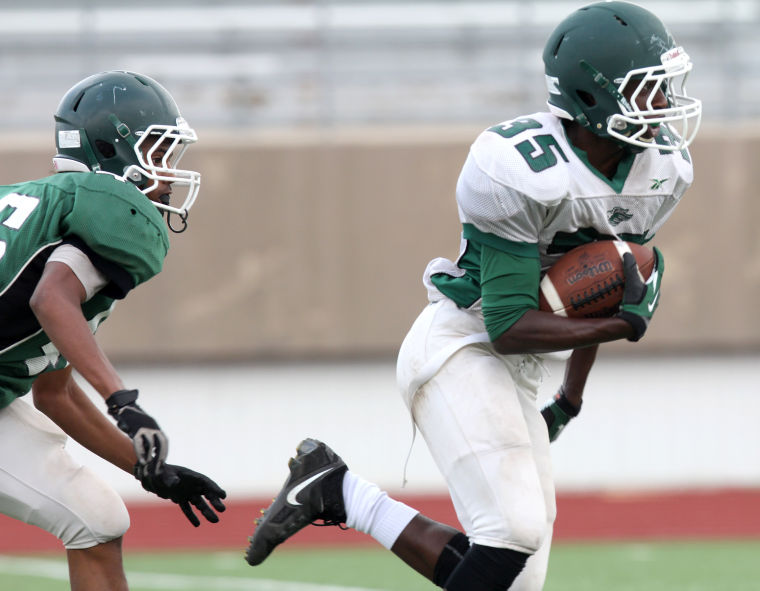 Ellison Football Scrimmage
